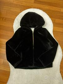 Pellicciotto sintetico nero