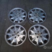 Cerchi In Lega Da 15" Per Mercedes Classe E W210