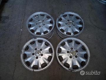 Cerchi In Lega Da 15" Per Mercedes Classe E W210