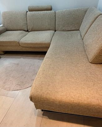 divano  4 posti con chaise lounge