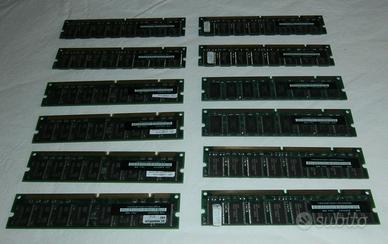 RAM DIMM 168 PIN NON ECC 32MB PC66 ,  64MB PC100