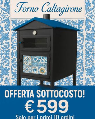 FORNO A LEGNA CALTAGIRONE 