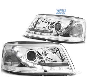 FARI PER VOLKSWAGEN VW T5 03-09 DAYLIGHT CROMATI