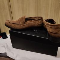 mocassini scamosciati eleganti