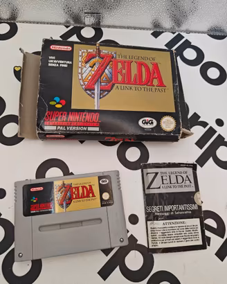 zelda a link to the past super Nintendo snes pal