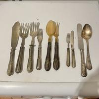 Posate in argento 800