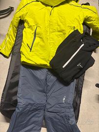 Completo sci CMP 140 cm (10/11 anni) con maglia pi