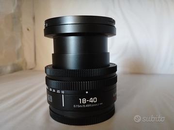 Obiettivo Panasonic 18-40mm con attacco L-Mount