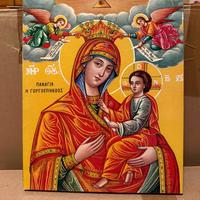 Quadro Madonna con bambino