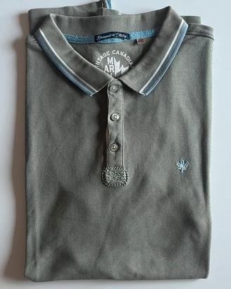 Polo verde oliva uomo | taglia: 4XL | Marville