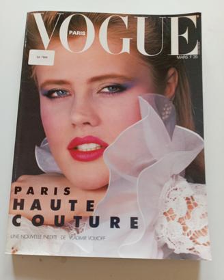 Vogue Paris n.634 marzo 1983 edizione alta moda 