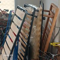 Letto singolo con materasso 