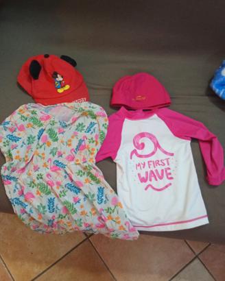 abbigliamento mare bimba