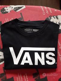 T-shirt Vans tg. M nero