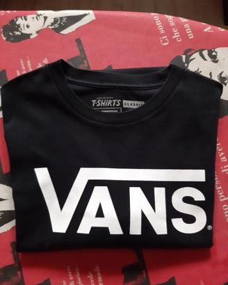 T-shirt Vans tg. M nero