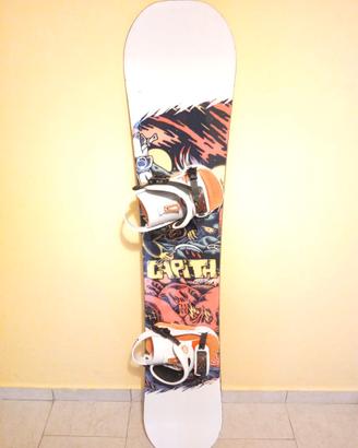 Snowboard capita horoscope 153 con attacchi