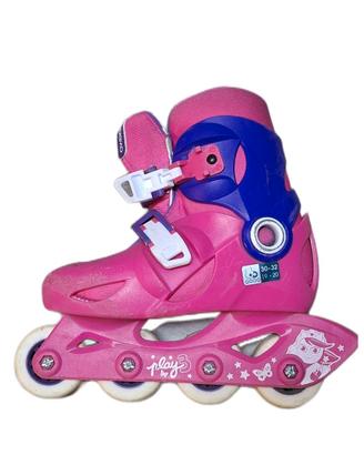 pattini in linea per bambine fucsia