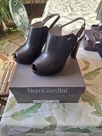 scarpe donna nero giardini