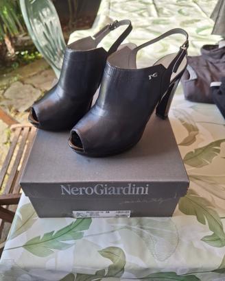 scarpe donna nero giardini
