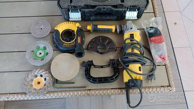 Smerigliatrice Angolare DeWalt 125mm 1500W | Con Tazza Diamantata E Cuffia | DWE4257KT-QS - Foto 5