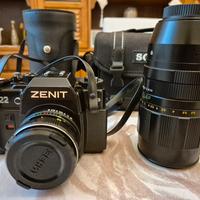 Fotocamera Reflex Zenit 122 + obiettivo Jupiter 21
