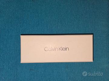 Calvin Klein portachiavi vera pelle nuovo