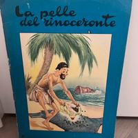 Libro vintage bambini la pelle del rinoceronte