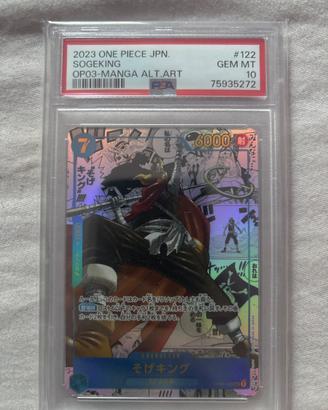 Sogeking PSA 10 2023 One piece Japanese #OP03-122