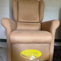 2 Poltrone con meccanismo RELAX, LIFT e MASSAGGIO