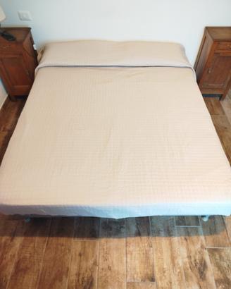 Rete Matrimoniale rinforzata + materassi 