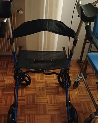Deambulatore in alluminio