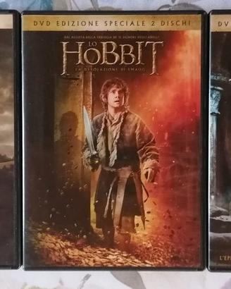 DVD Lo Hobbit (trilogia completa)