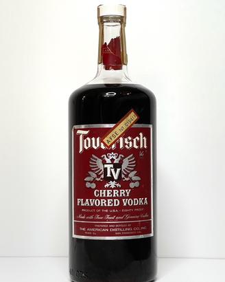 Bottiglia vintage Tvarscki Cherry Vodka