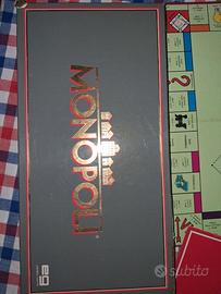 Monopoli vintage grigio e oro