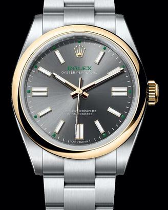 Rolex OP 41mm 100 anniversario 134303 new 08/2026