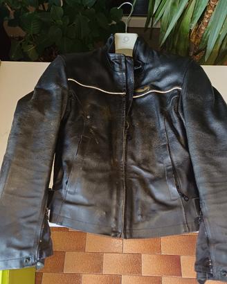 Giacca da moto in pelle Axo Racing - Taglia S 