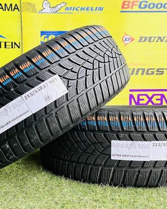 X2: Invernali 215/55R17 98V -GOODYEAR- al 70%