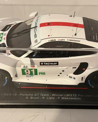 Porsche 911 RSR-19 Le Mans Winner Spark 1:18