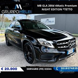 MB GLA 200d 4Matic Premium NIGHT EDITION *TETTO