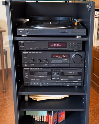 Impianto Stereo Hi-Fi Vintage Technics Completo