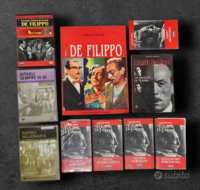 Lotto di libri/Dvd Di Edoardo De Filippo 