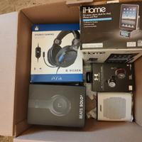 Bundle box Cuffie + Auricolari + Speaker