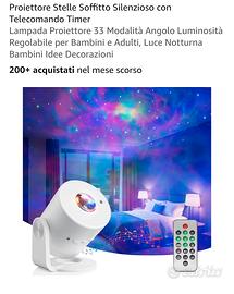 proiettore lucicieli stellato e musica Bluetooth 