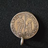 moneta veneziana lira mocenigo argento 