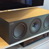 KEF Q650C Canale centrale High End NERO 150W