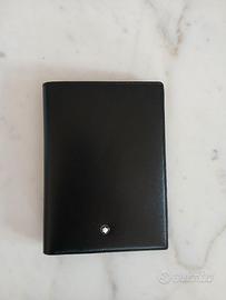 Montblanc - Portafoglio/porta documenti in pelle v