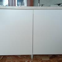 Mobile bianco sotto lavello