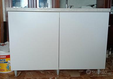 Mobile bianco sotto lavello