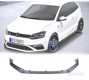 SPOILER LIP VOLKSWAGEN VW POLO 6C 14-17 CARBONIO