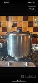 Pentola grande in acciaio inox